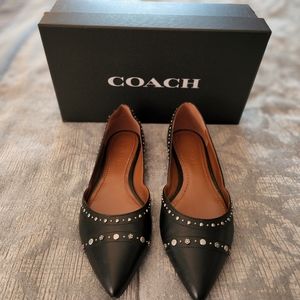 Coach Valentina Studded Flats